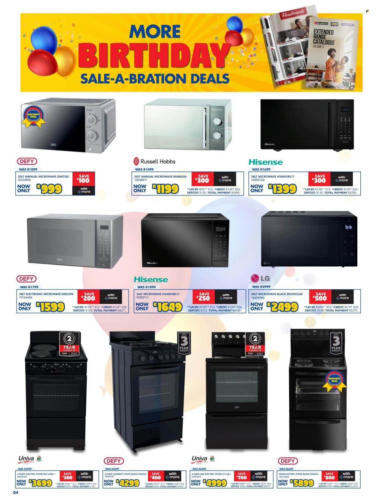 RUSSELLS specials - From Thursday 16 Jul 2026
