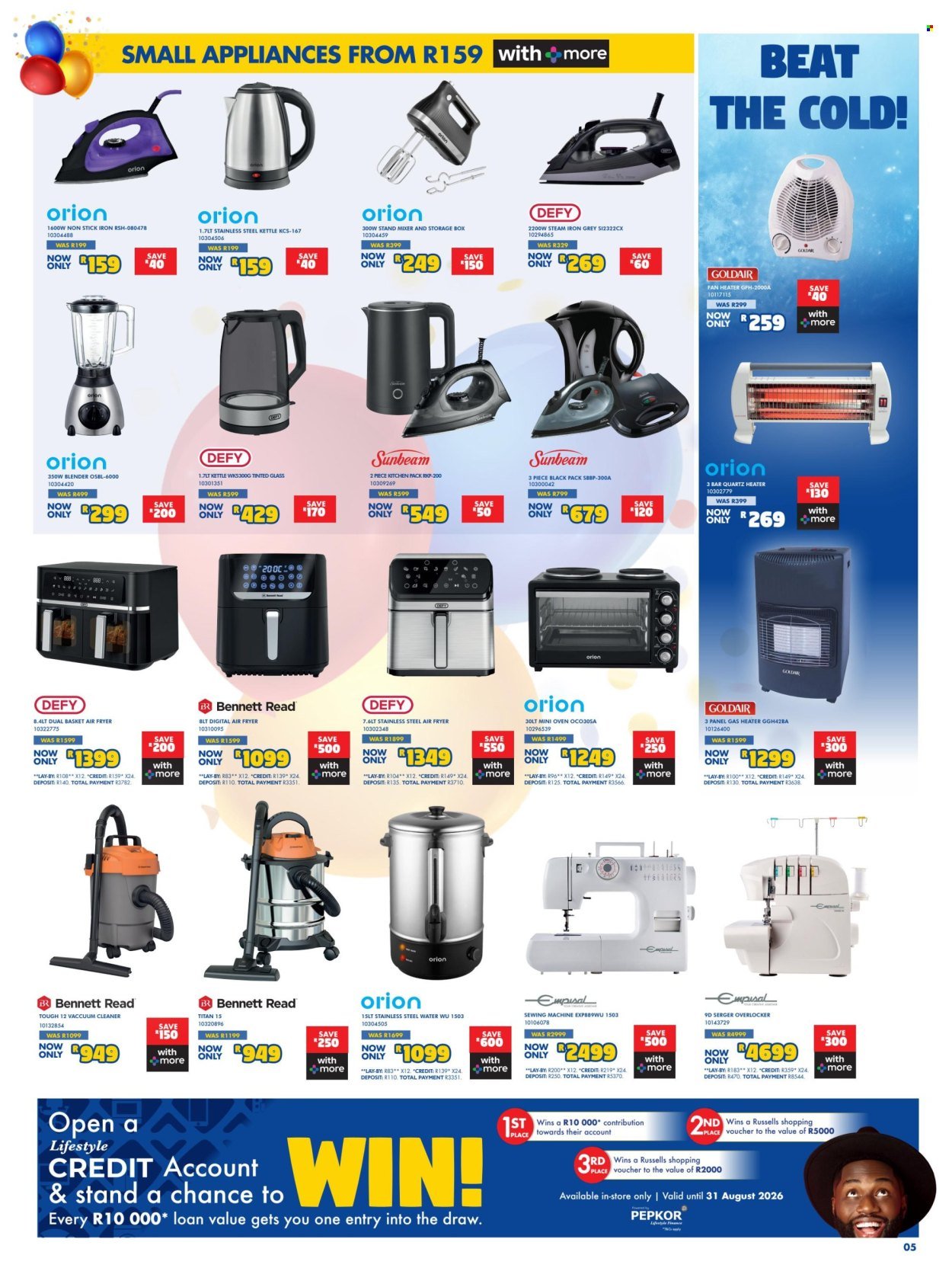 RUSSELLS specials - From Thursday 16 Jul 2026