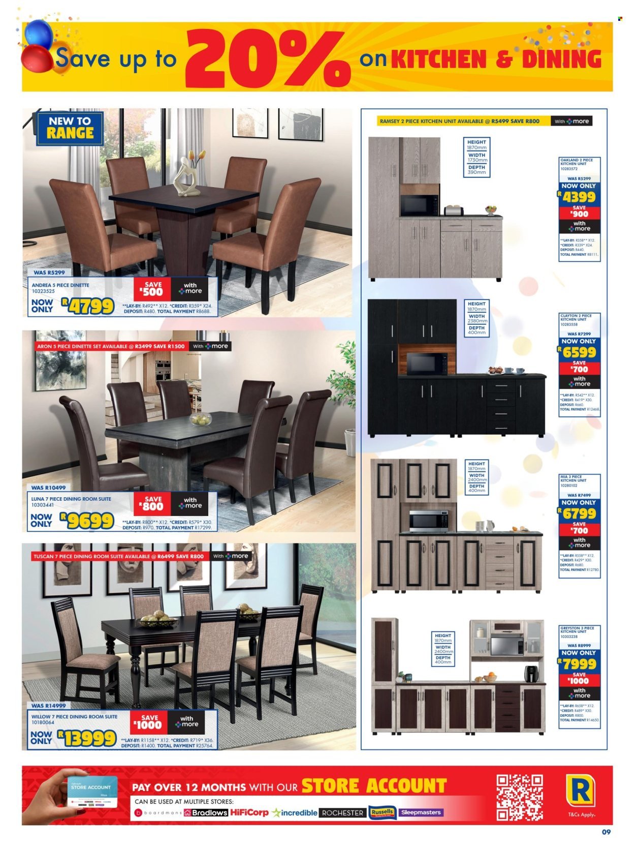 RUSSELLS specials - From Thursday 16 Jul 2026