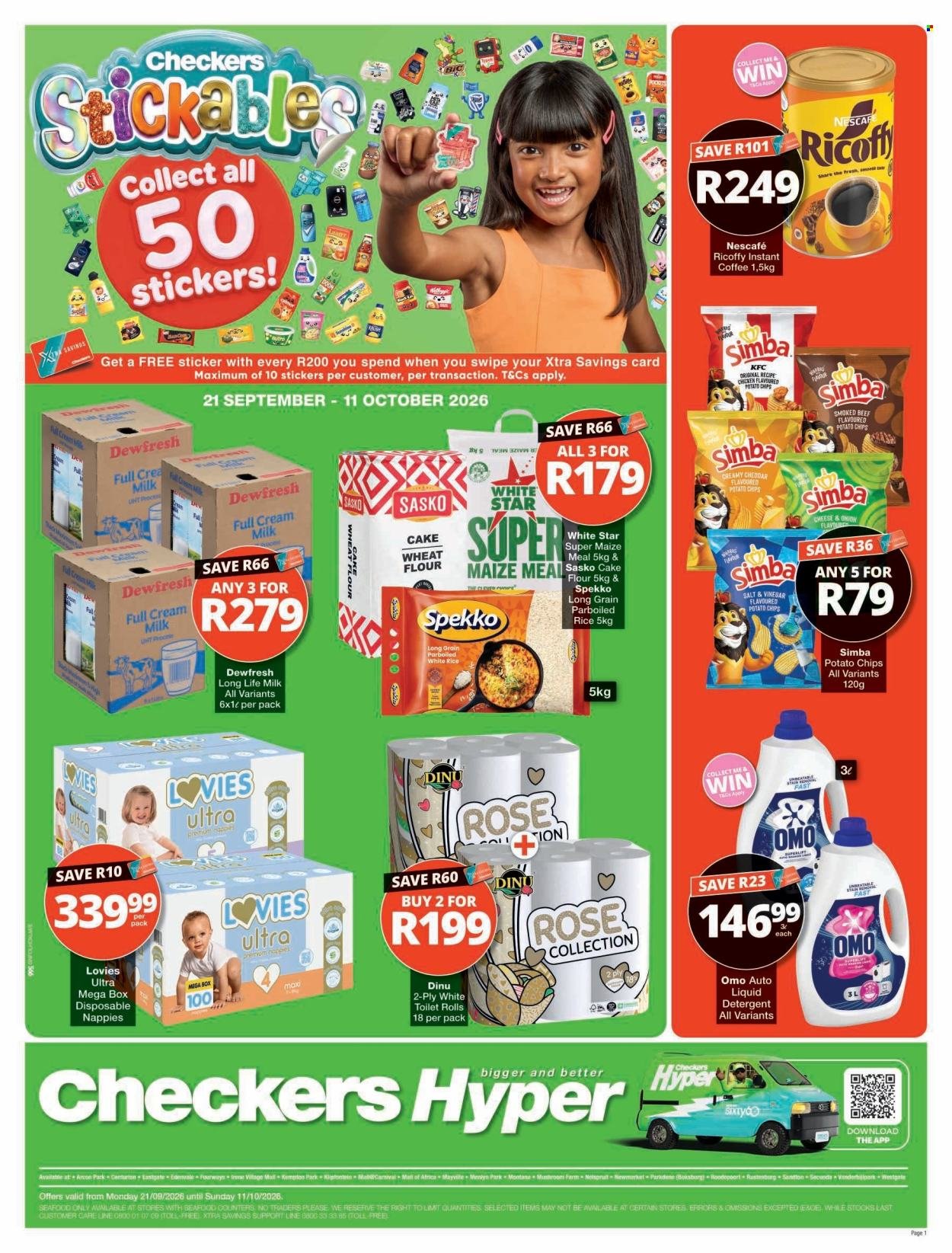 CHECKERS specials - September Month-End Promotion