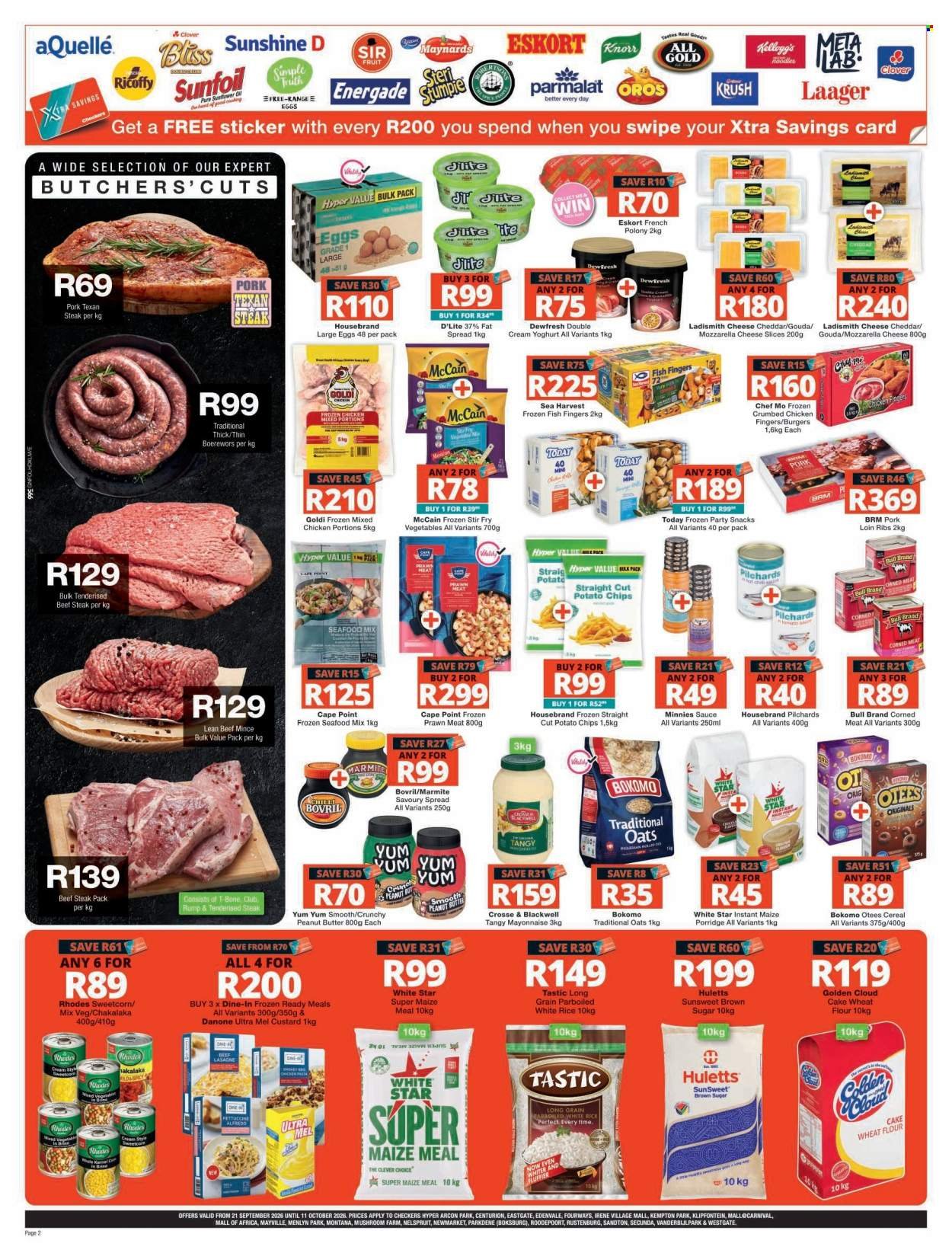 CHECKERS specials - September Month-End Promotion