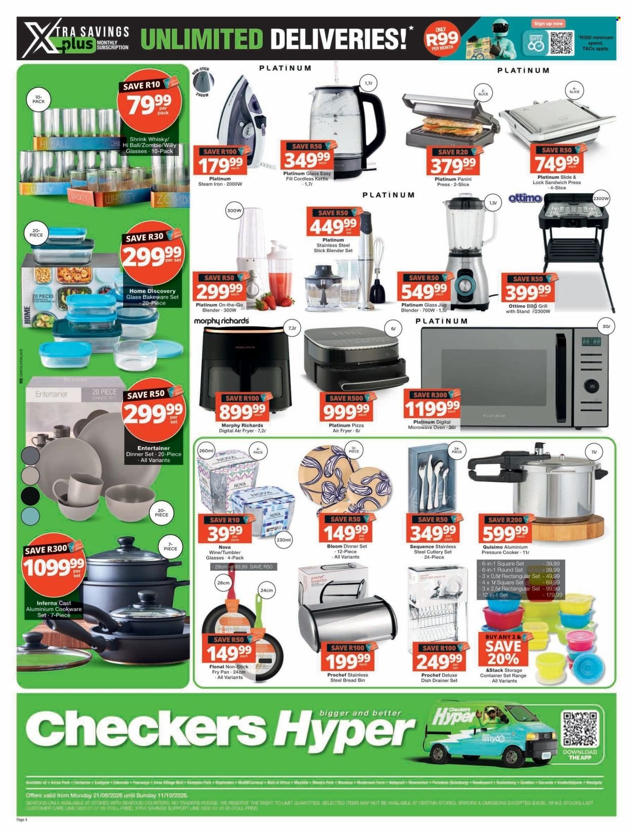 CHECKERS specials - September Month-End Promotion