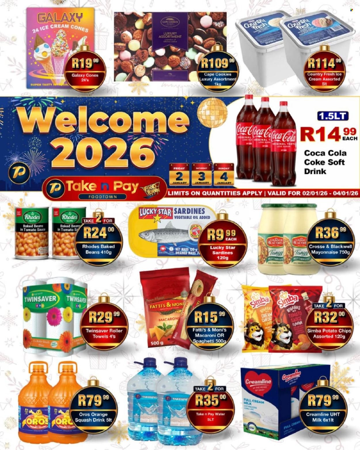 TAKE N PAY specials - From Friday 2 Jan 2026 (2026-01-02 - 2026-01-04) | 2