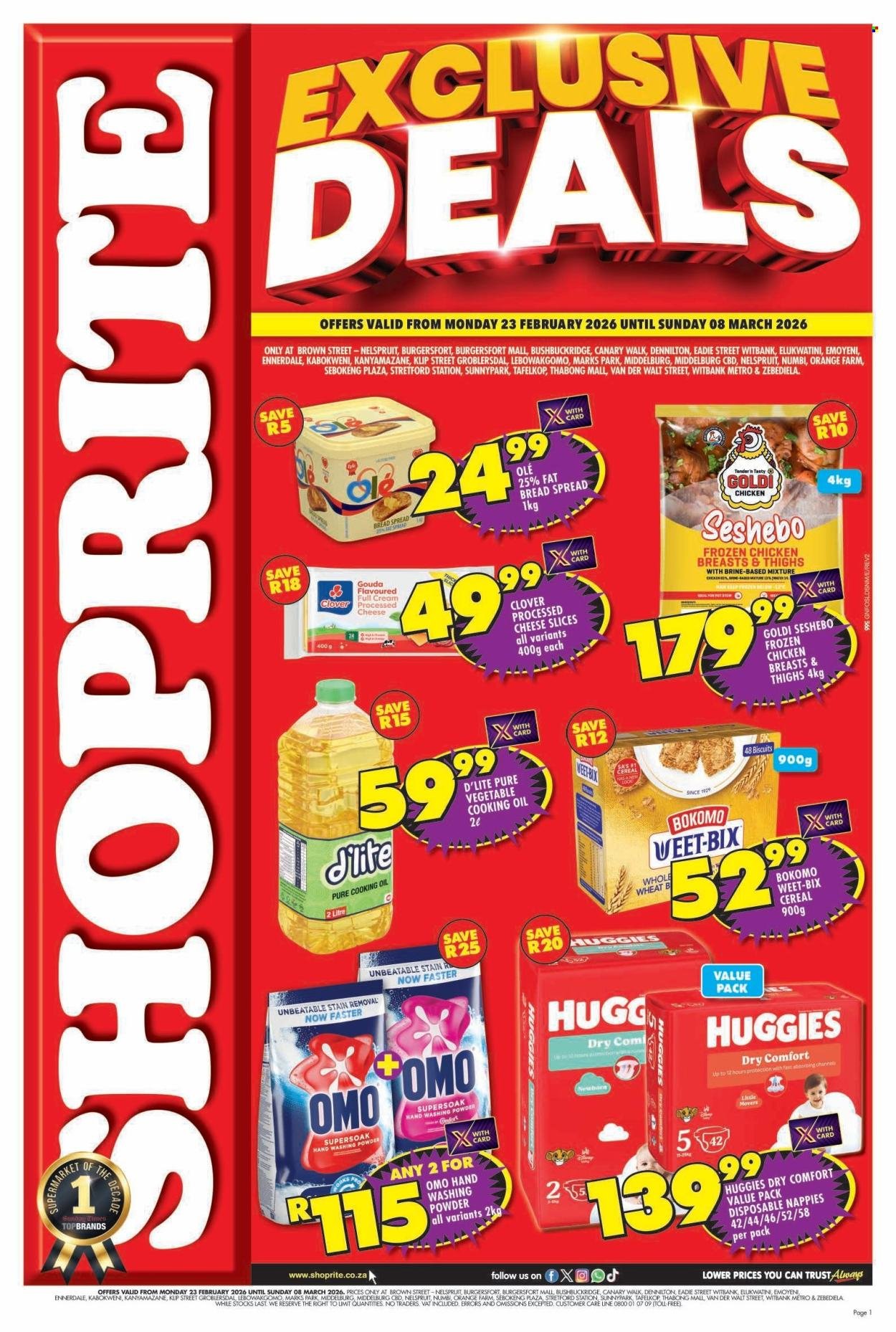 SHOPRITE specials - Price Exclusive Gauteng (2026-02-23 - 2026-03-08) | 1