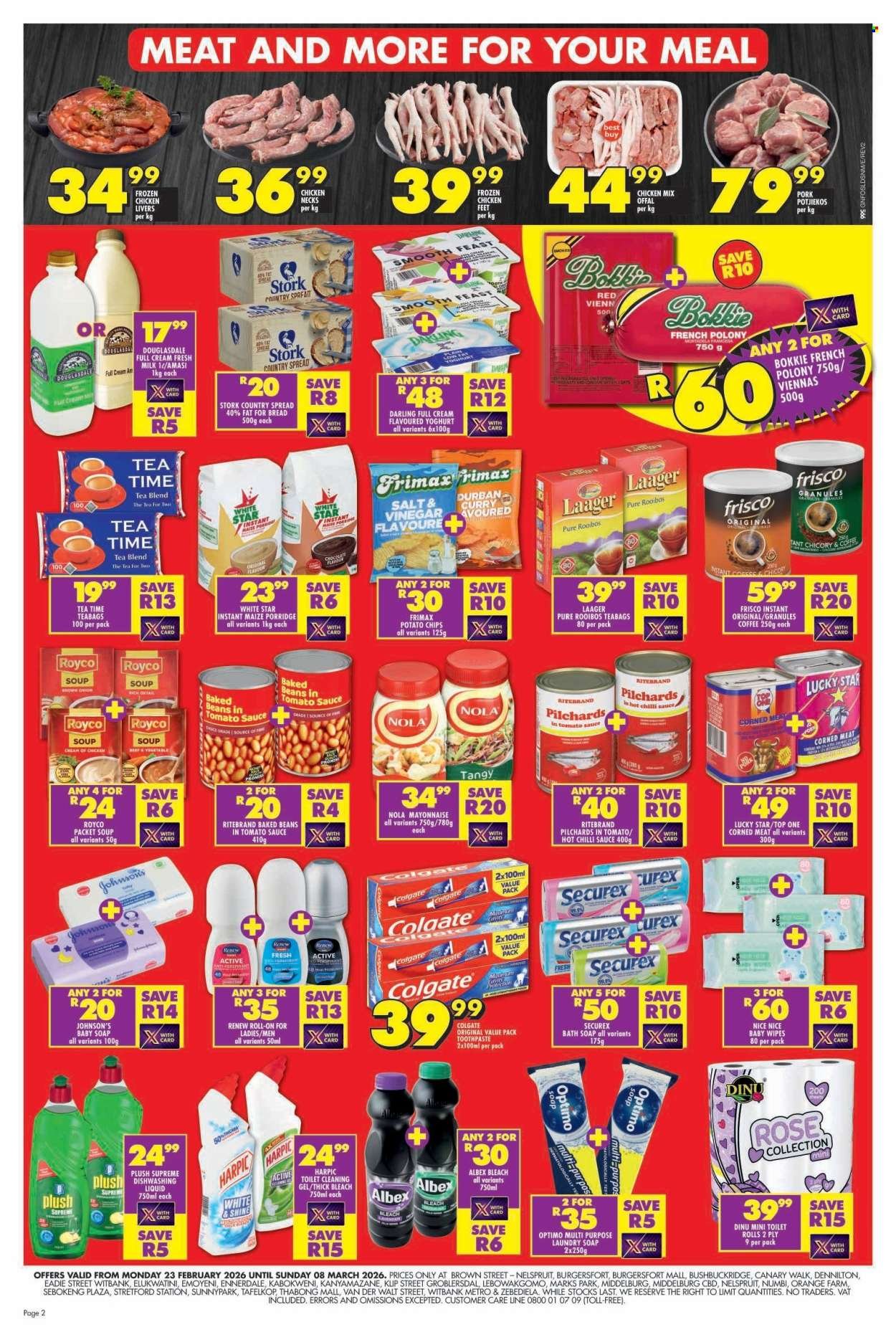 SHOPRITE specials - Price Exclusive Gauteng (2026-02-23 - 2026-03-08) | 2