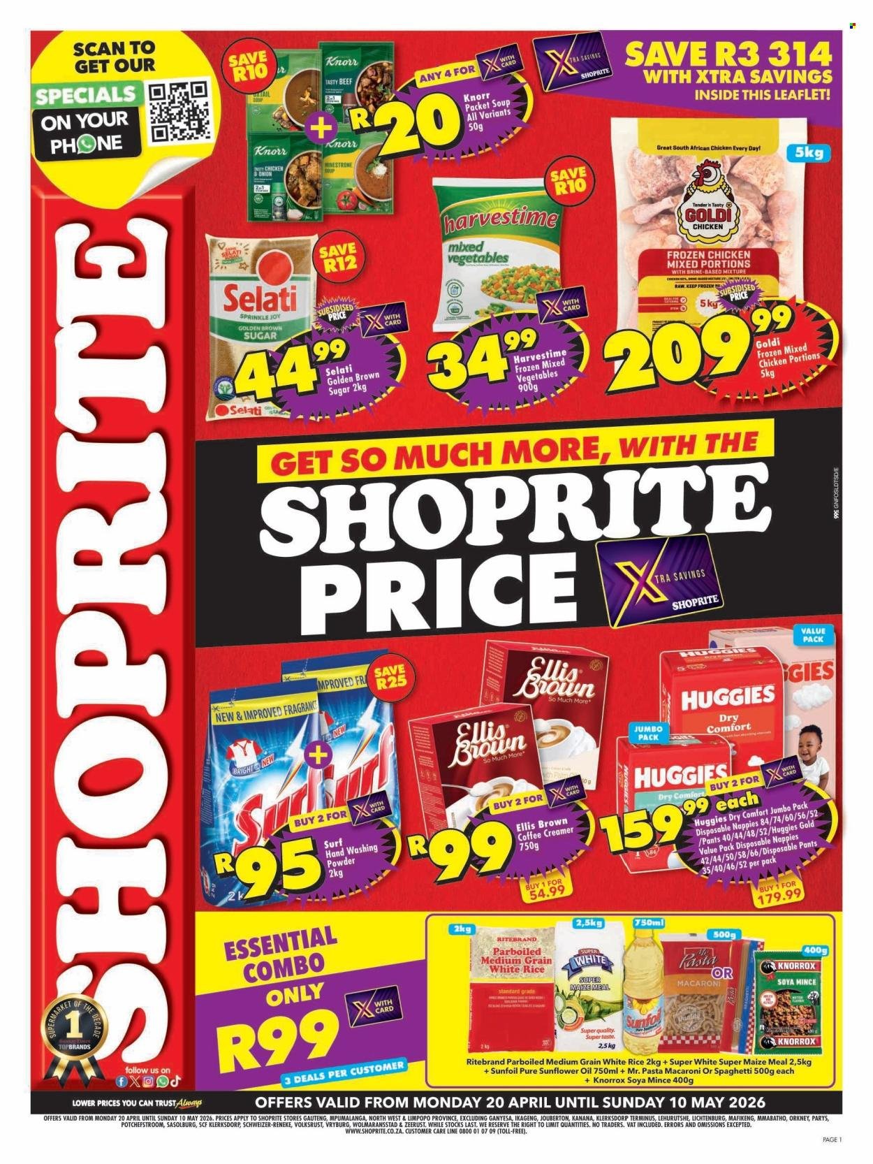 SHOPRITE specials - Price Gauteng (2026-04-20 - 2026-05-10) | 1