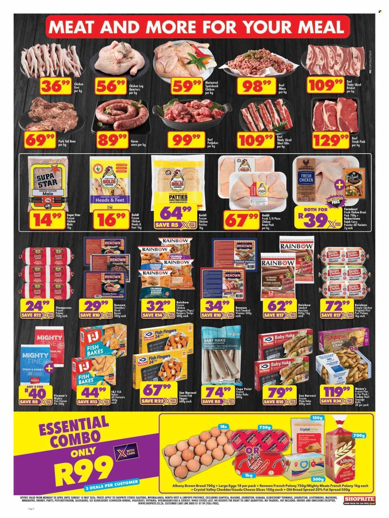SHOPRITE specials - Price Gauteng (2026-04-20 - 2026-05-10) | 2