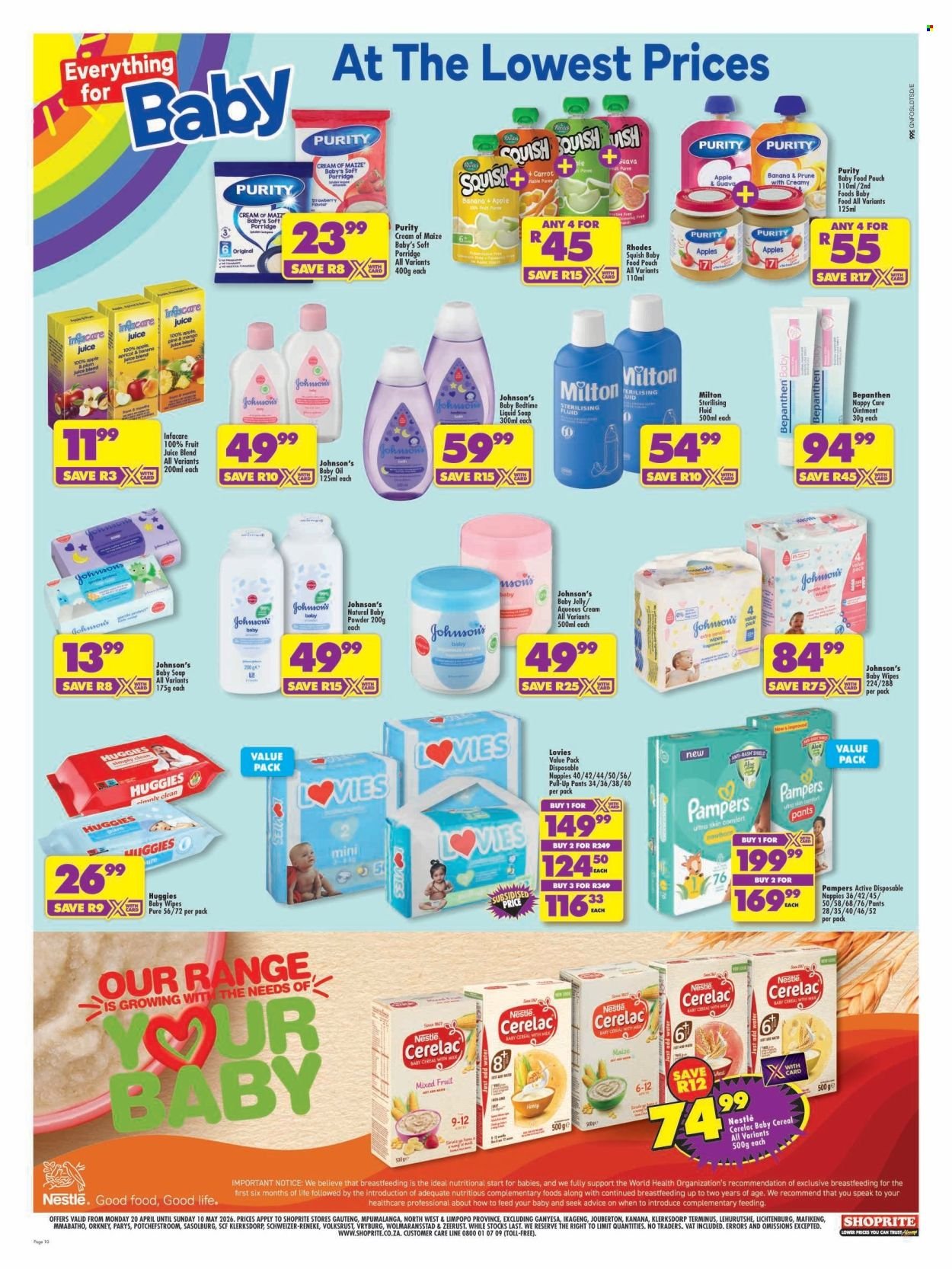 SHOPRITE specials - Price Gauteng (2026-04-20 - 2026-05-10) | 10