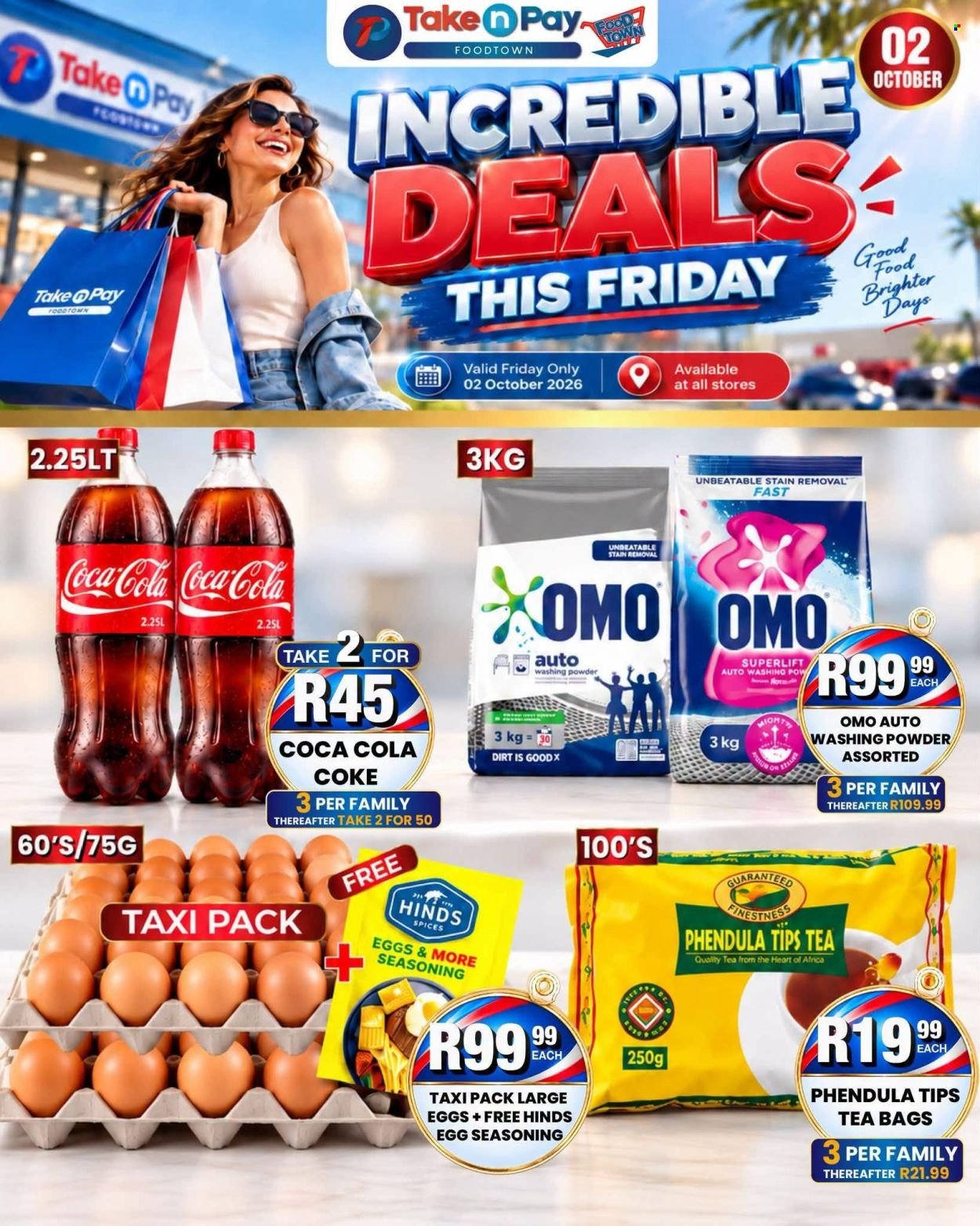 TAKE N PAY specials - From Friday 2 Oct 2026