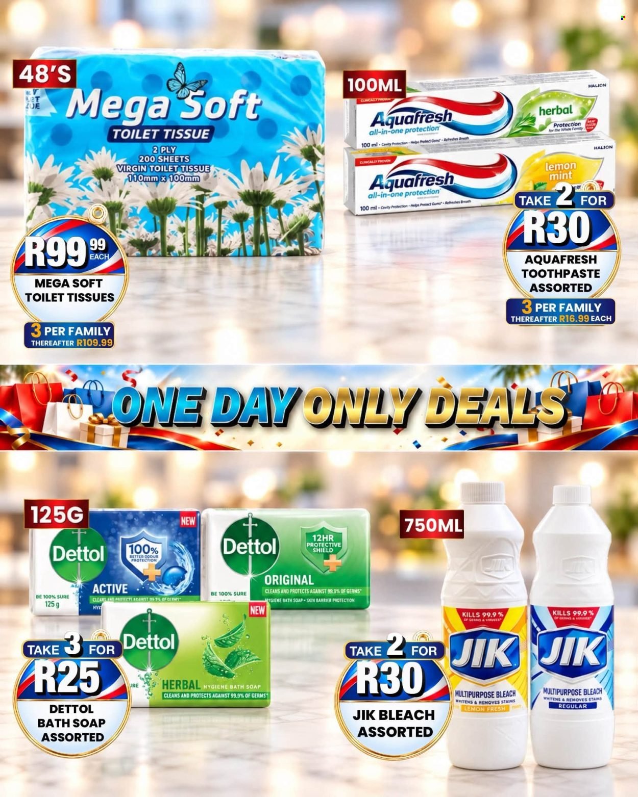 TAKE N PAY specials - From Friday 2 Oct 2026