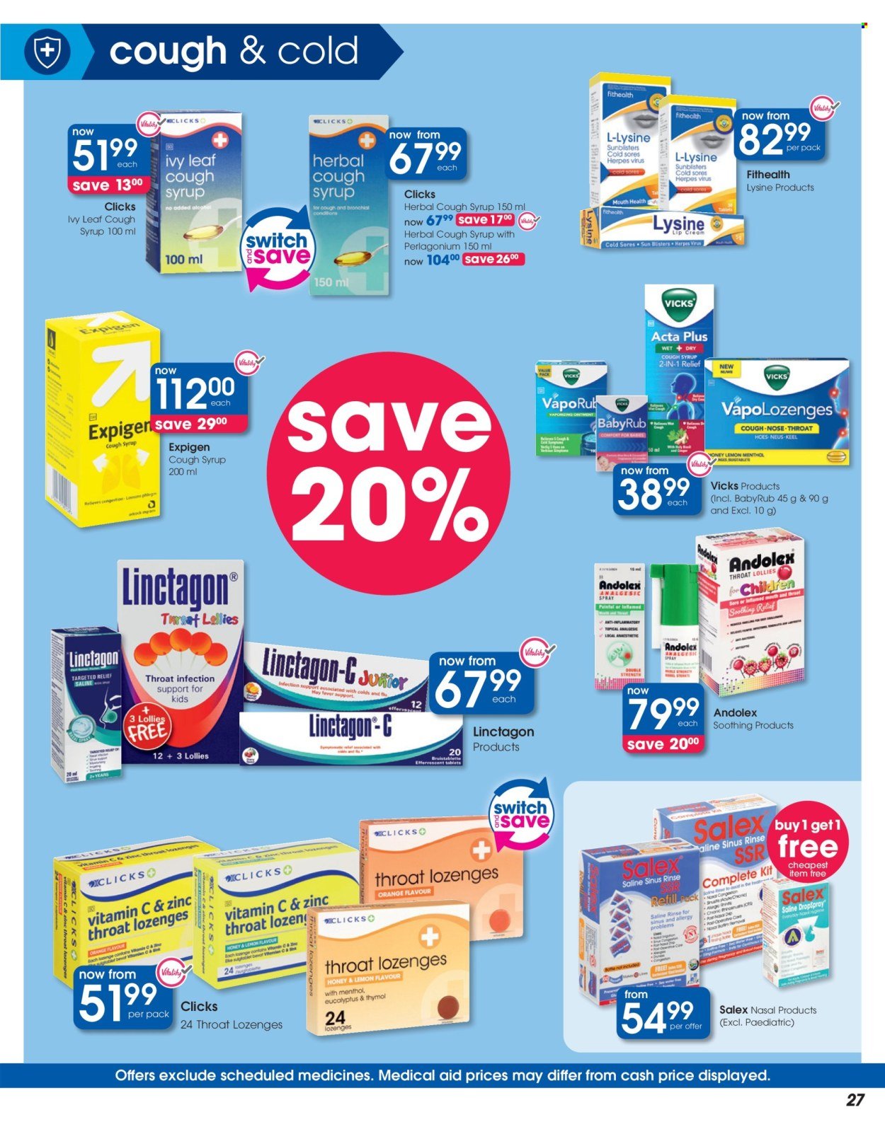 CLICKS specials - From Thursday 23 Oct 2025 (2025-10-23 - 2025-11-24) | 27