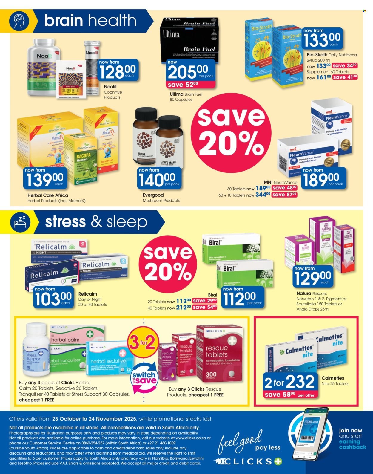 CLICKS specials - From Thursday 23 Oct 2025 (2025-10-23 - 2025-11-24) | 32