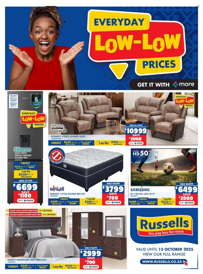 RUSSELLS specials - From Friday 19 Sept 2025 (2025-09-19 - 2025-10-15) | 4