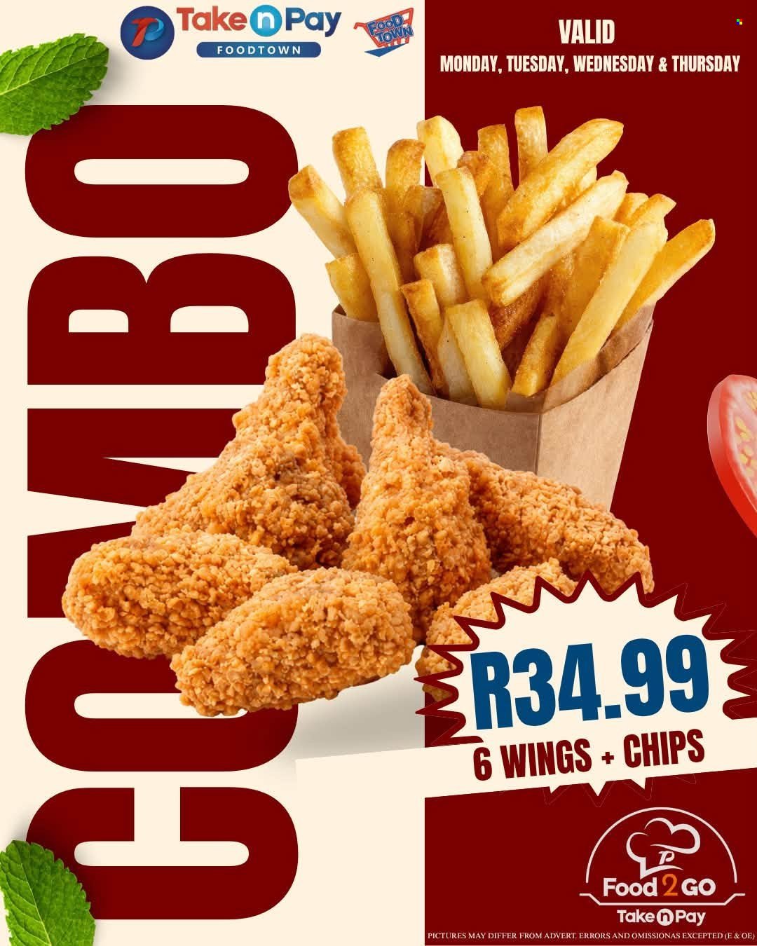TAKE N PAY specials - From Monday 26 Oct 2026