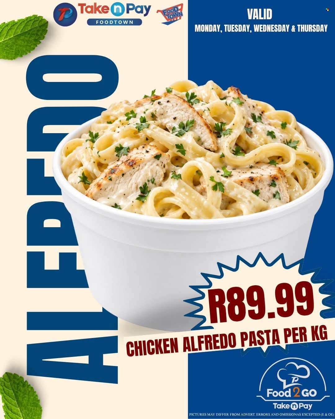 TAKE N PAY specials - From Monday 26 Oct 2026