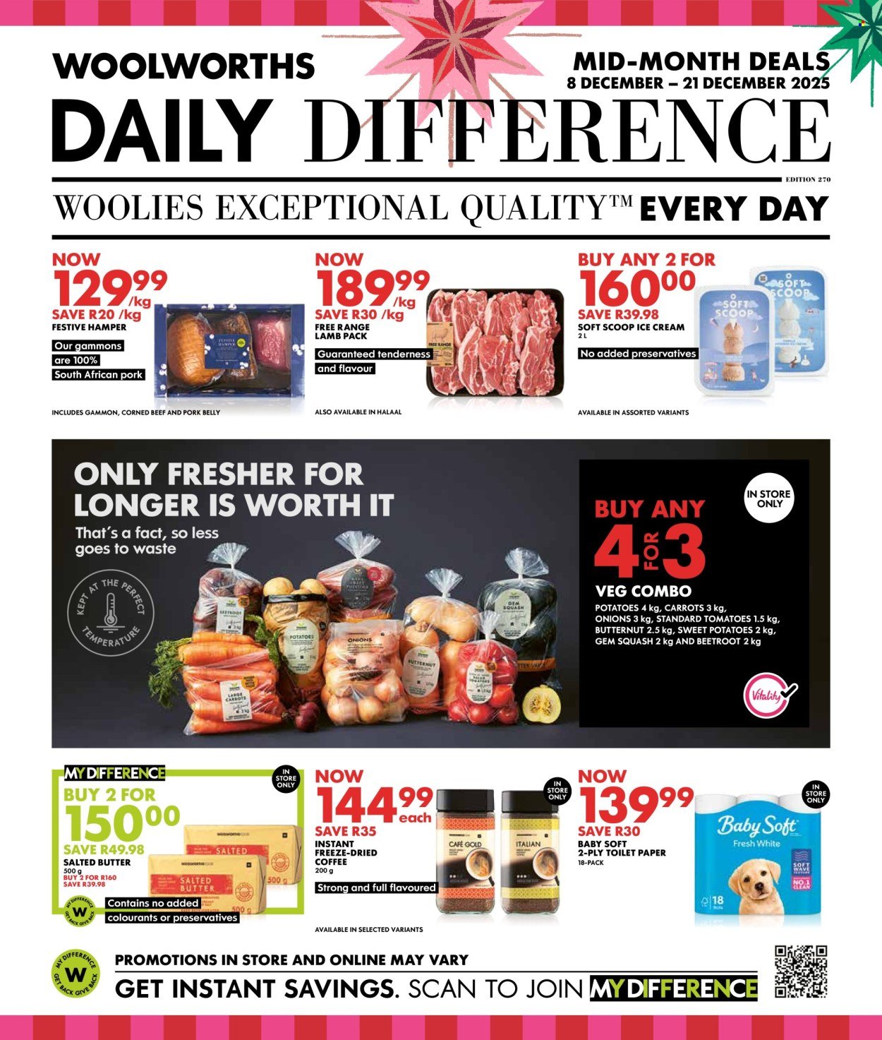 WOOLWORTHS specials - Daily Difference (2025-12-08 - 2025-12-21) | 1