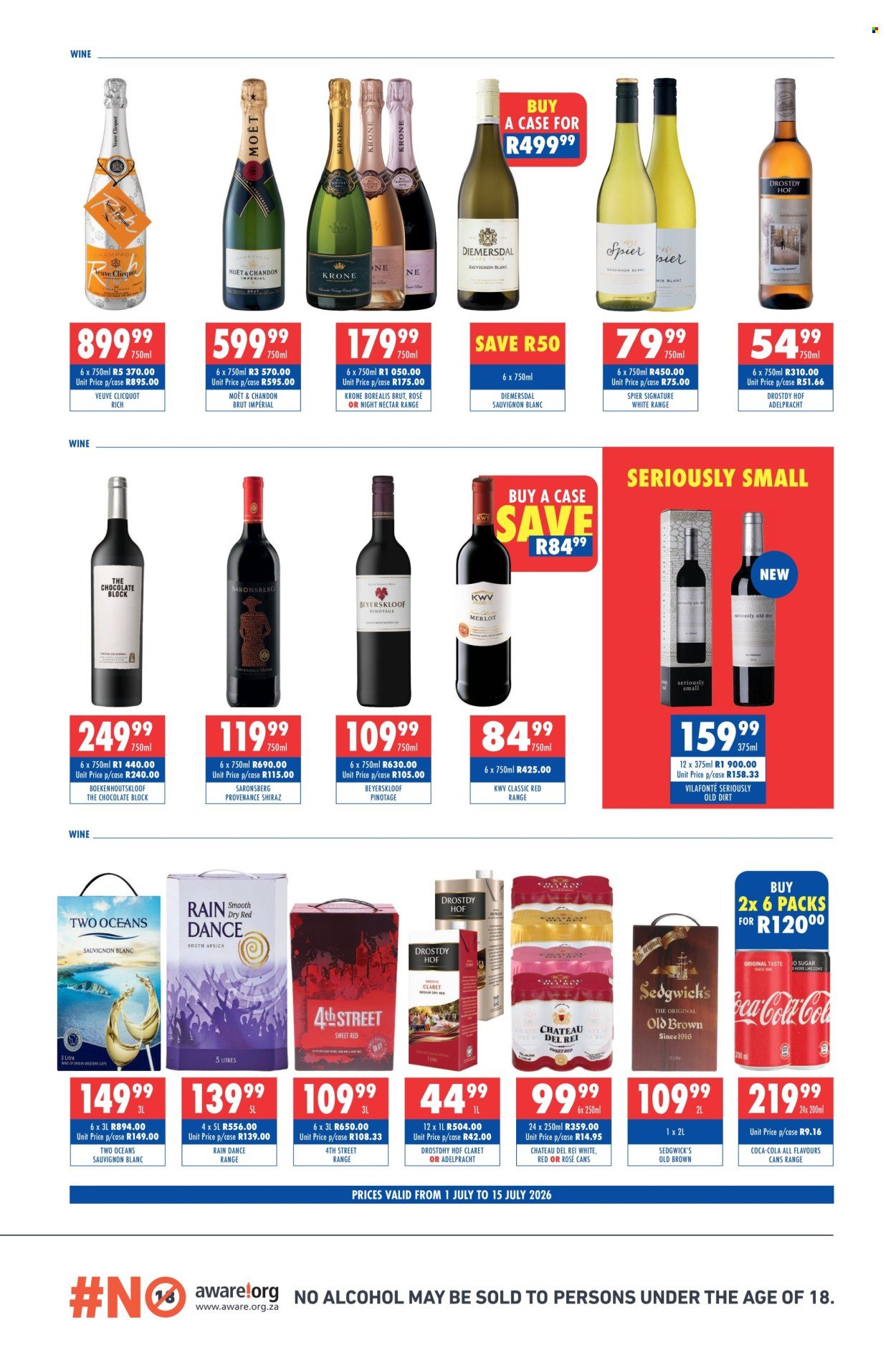 ULTRA LIQUORS specials - From Wednesday 1 Jul 2026