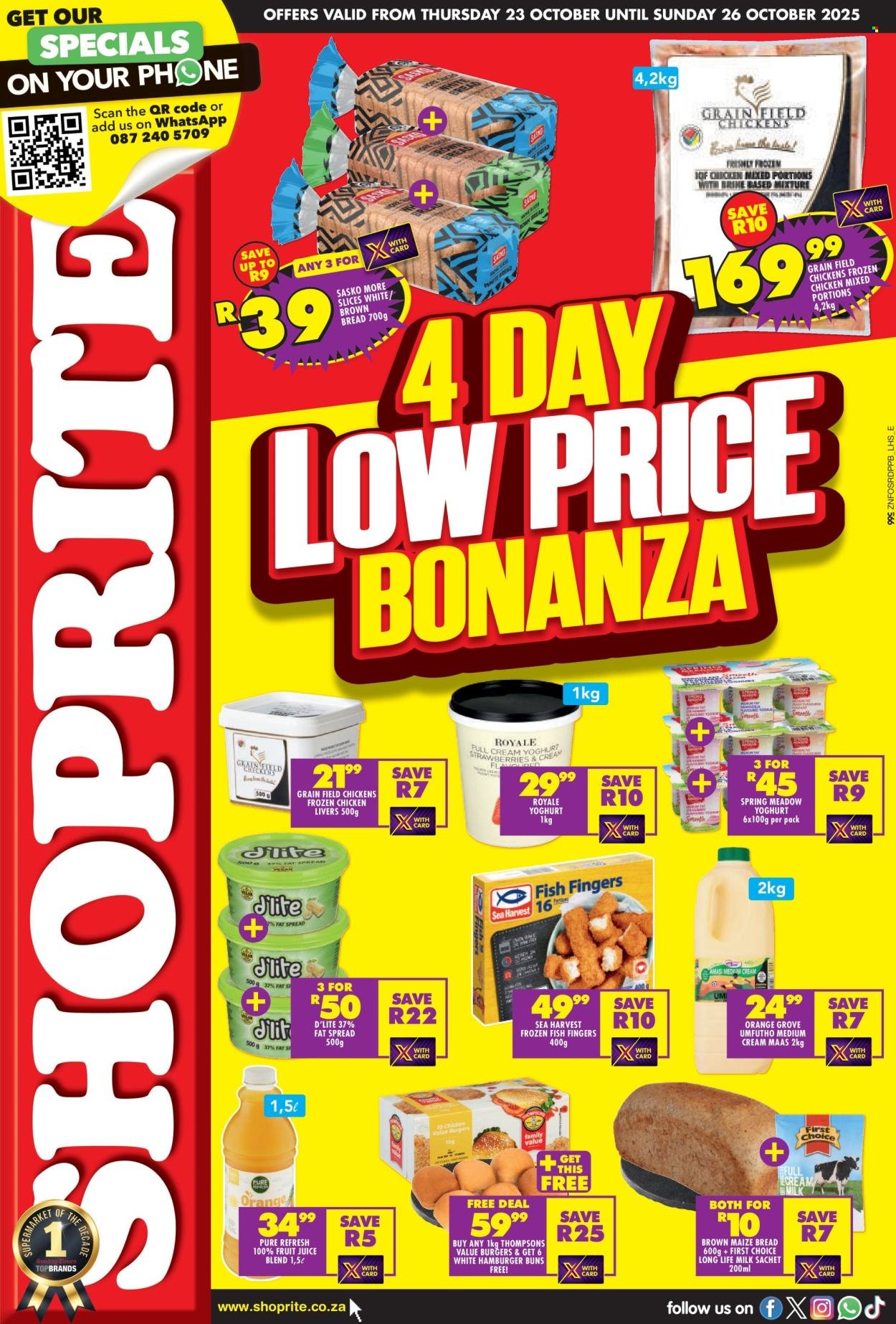 SHOPRITE specials - Low Price Bonanza KwaZulu Natal (2025-10-23 - 2025-10-26) | 1