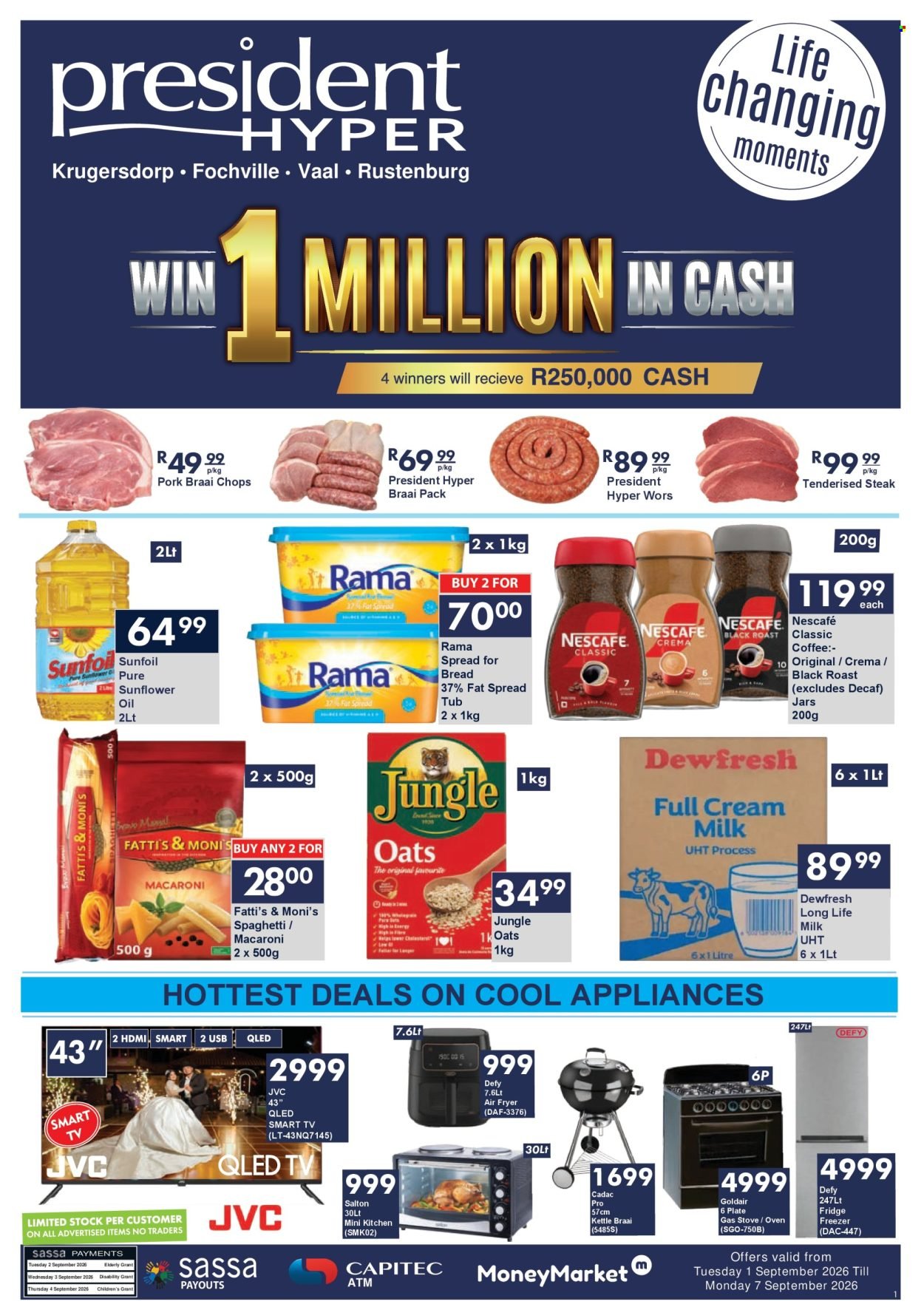 PRESIDENT HYPER specials - Win Your Share of R1 Million!