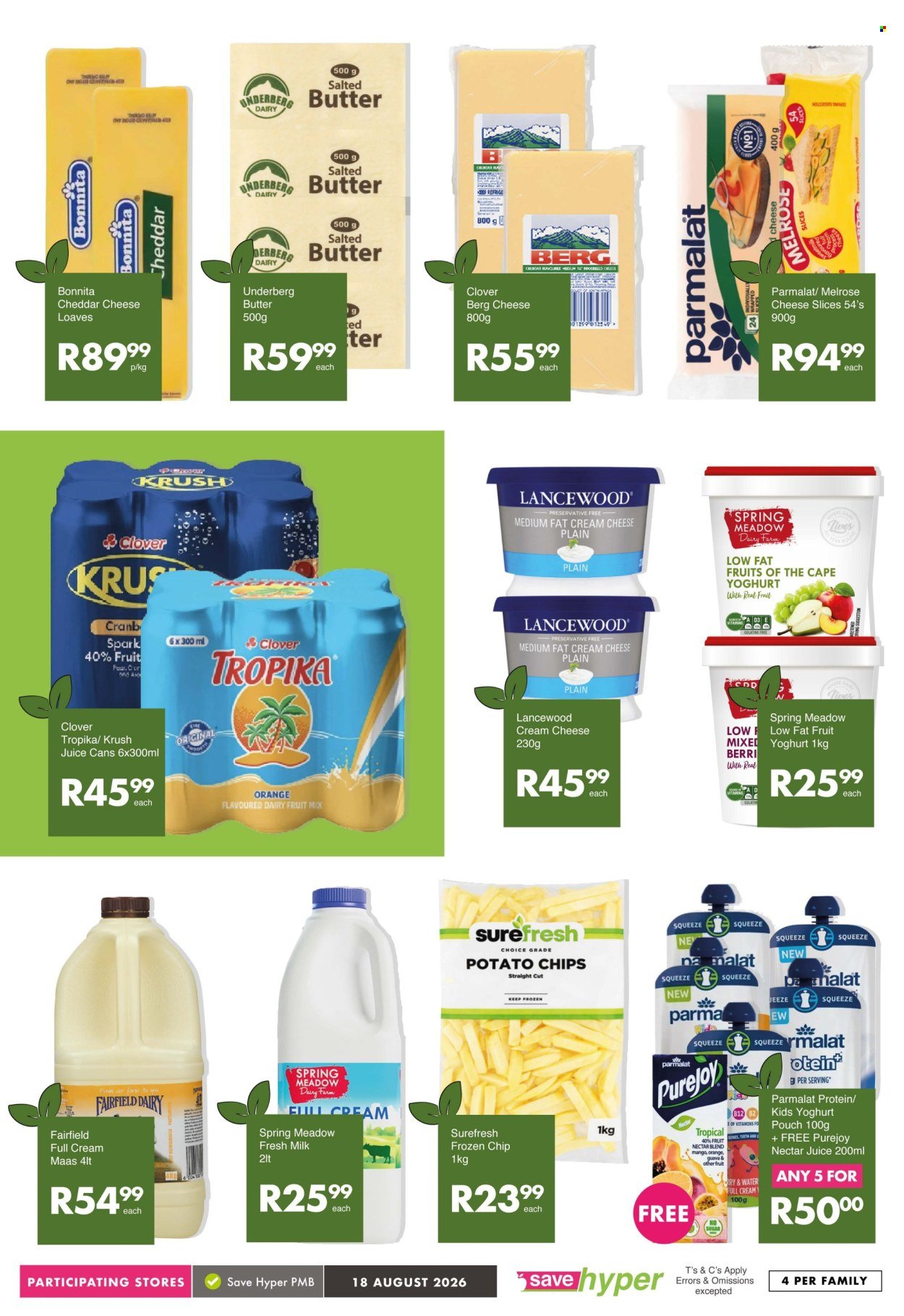 SAVE specials - From Tuesday 18 Aug 2026