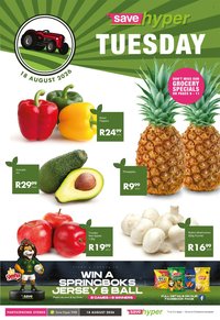 SAVE specials - From Tuesday 18 Aug 2026