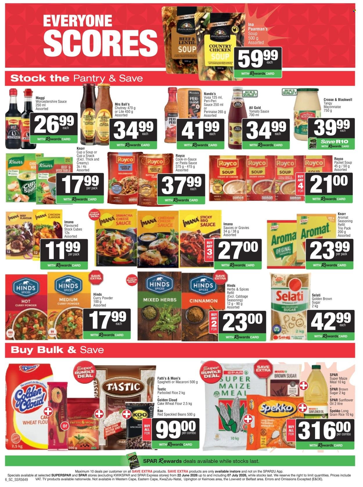 SPAR specials - Specials
