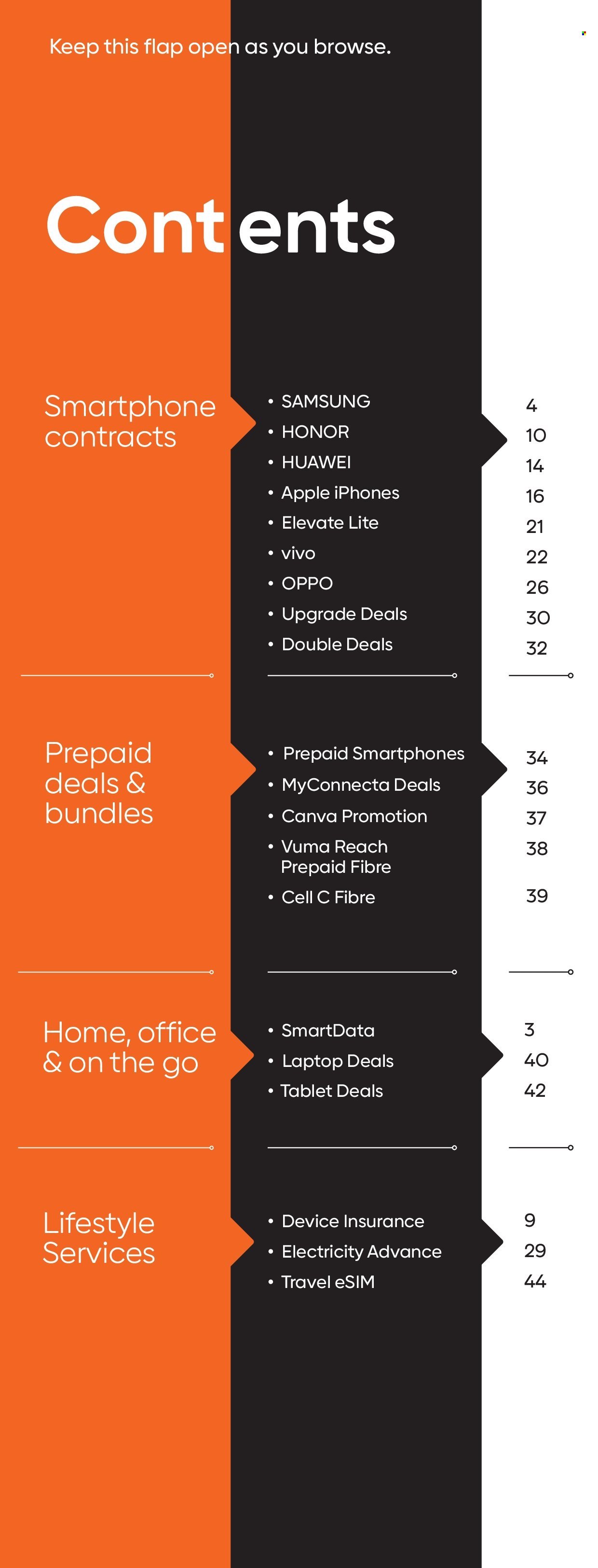 CELL C specials - The Connector Book