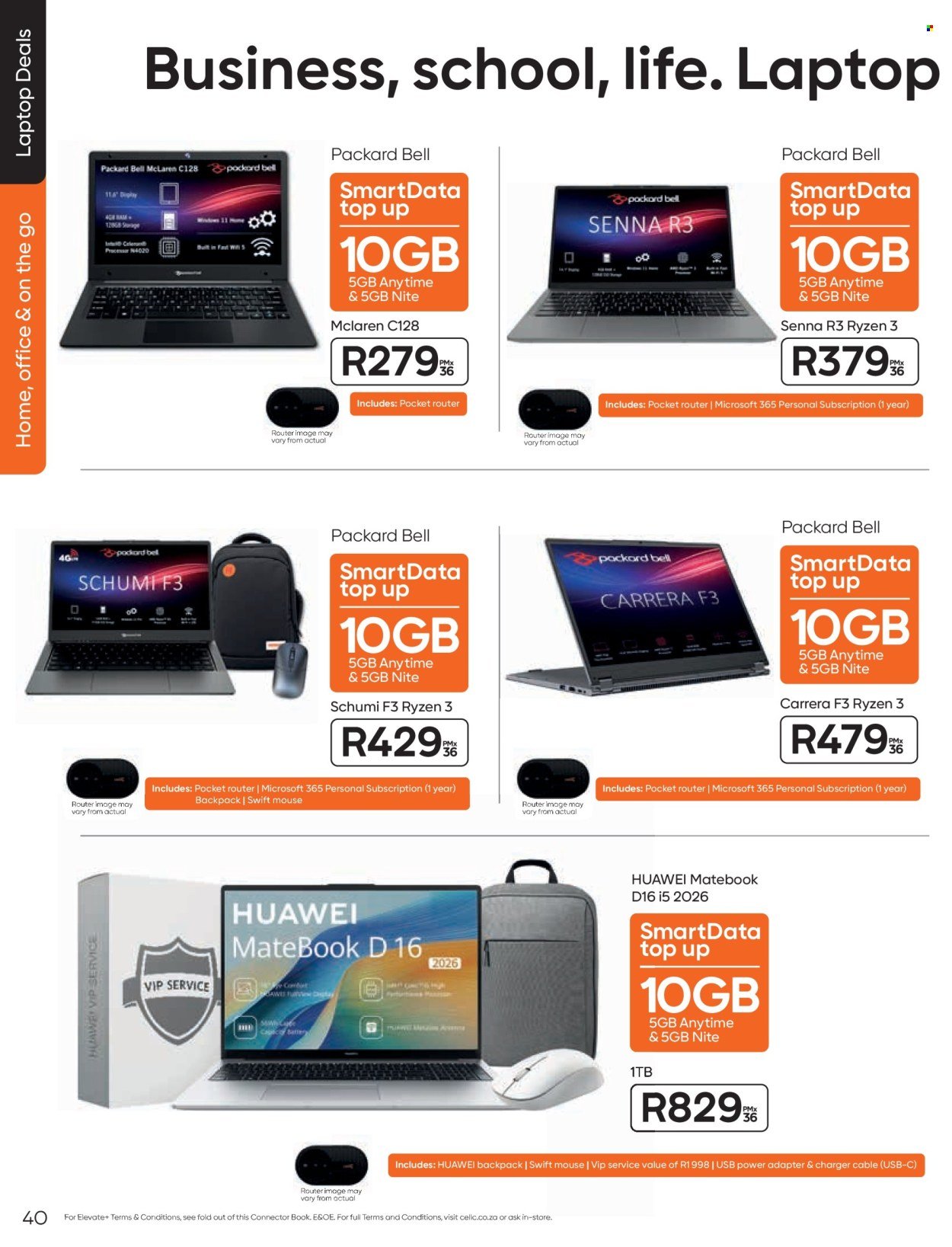 CELL C specials - The Connector Book