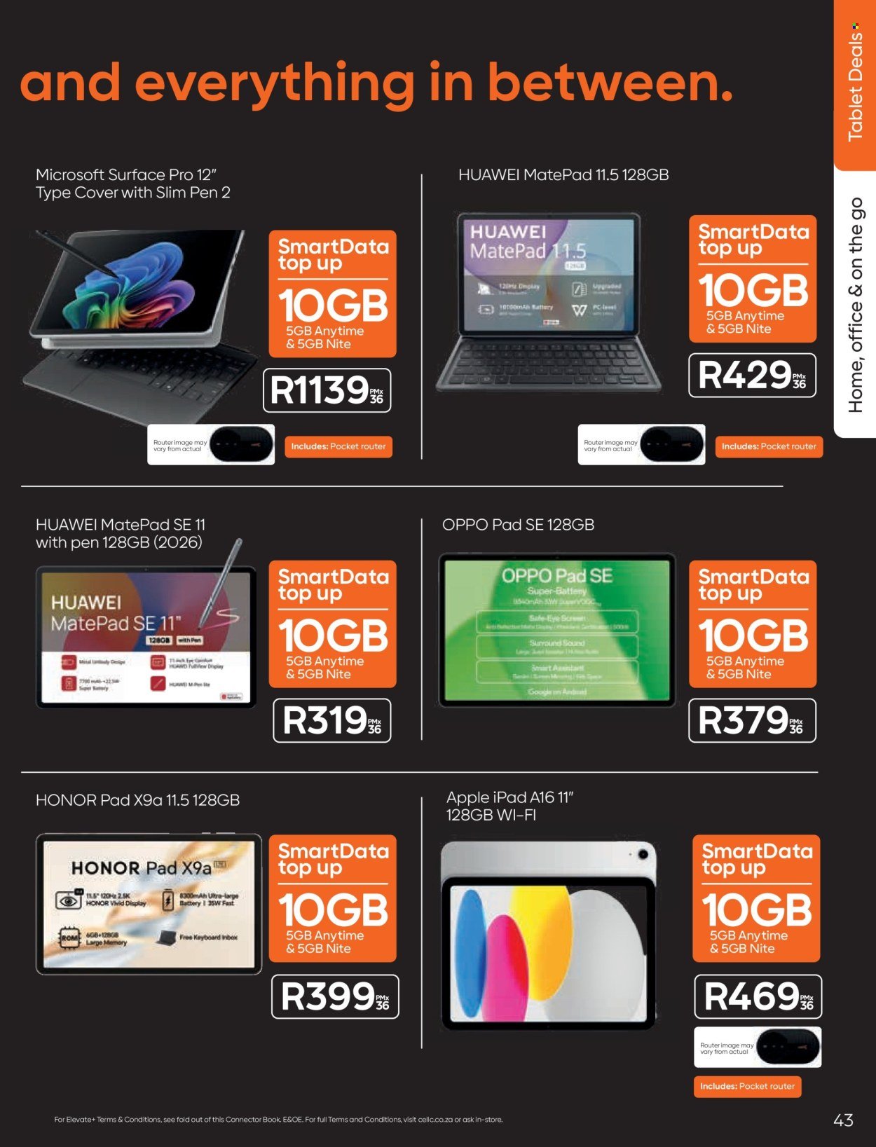 CELL C specials - The Connector Book
