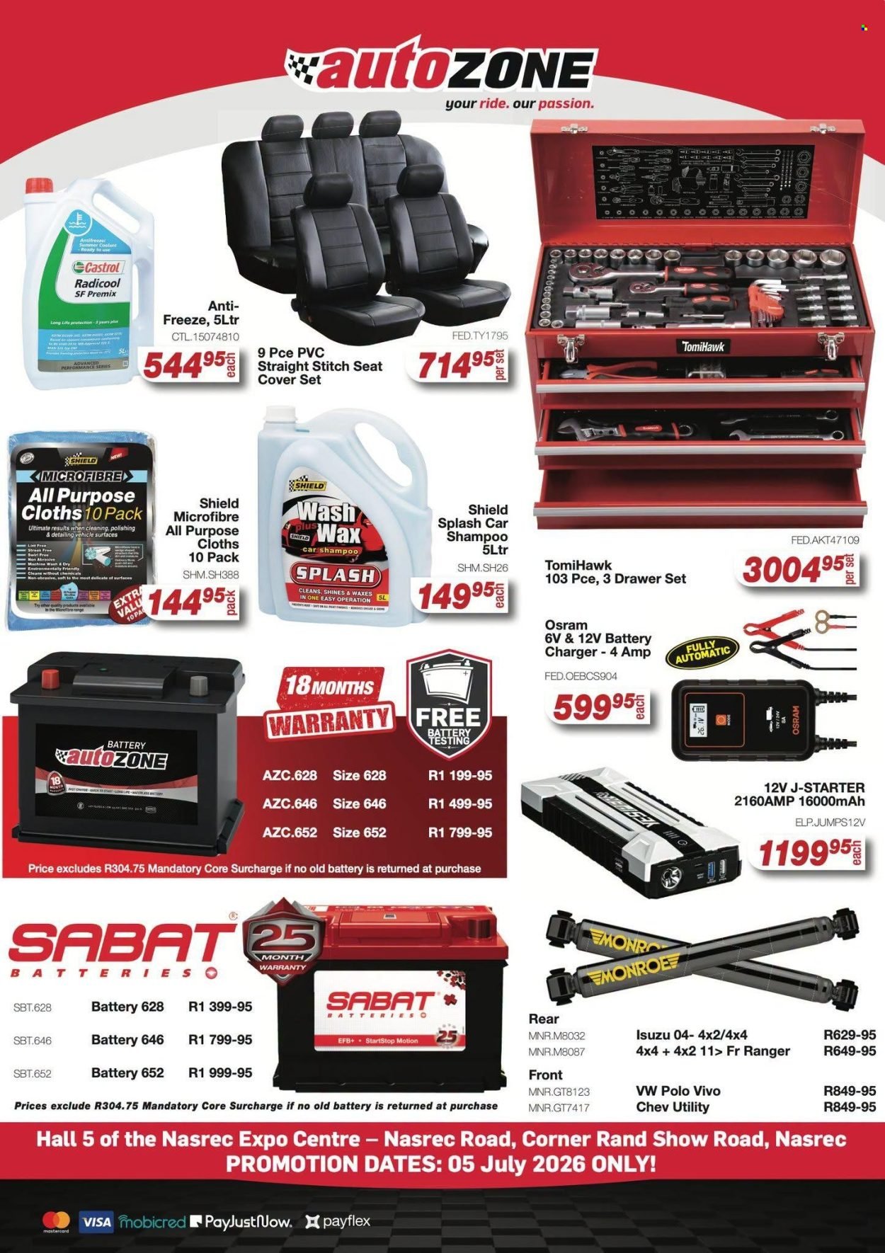 AUTOZONE specials - Where great deals meet great drives