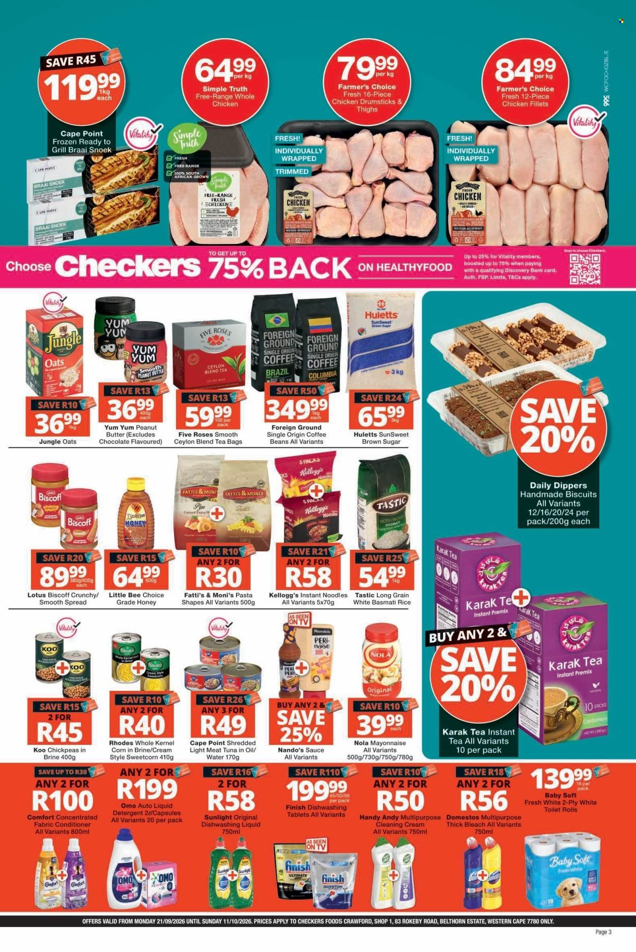 CHECKERS specials - Foods Crawford September Month-End Promotion