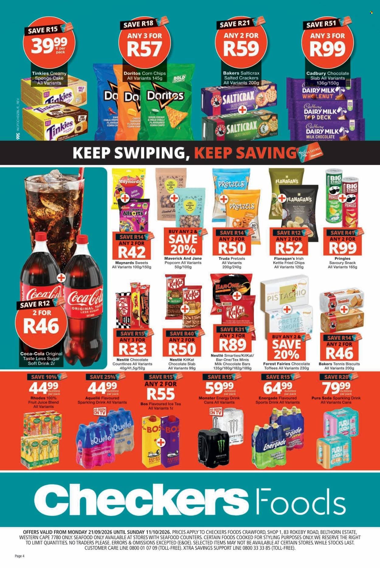 CHECKERS specials - Foods Crawford September Month-End Promotion