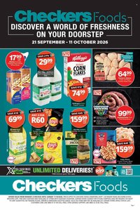 CHECKERS specials - Foods Crawford September Month-End Promotion