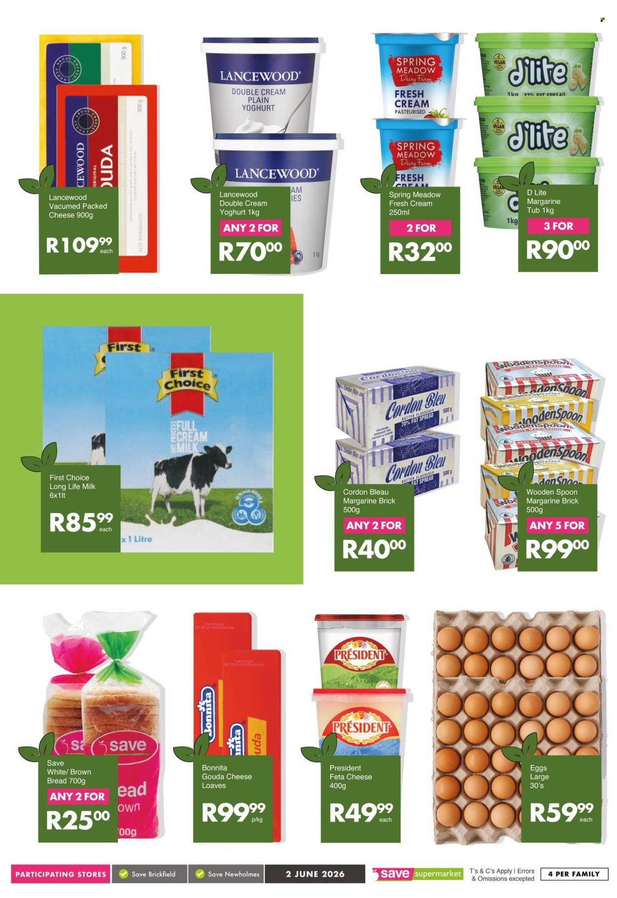 SAVE specials - From Tuesday 2 Jun 2026