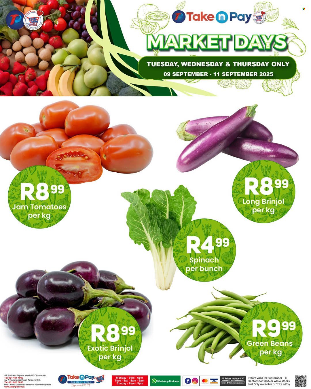 TAKE N PAY specials - From Tuesday 9 Sept 2025 (2025-09-09 - 2025-09-11) | 1