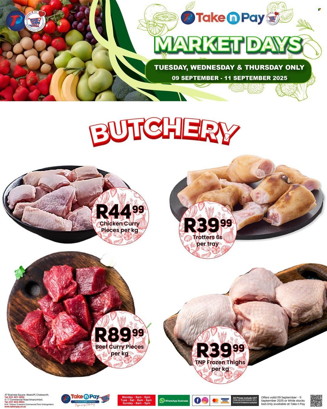 TAKE N PAY specials - From Tuesday 9 Sept 2025 (2025-09-09 - 2025-09-11) | 8