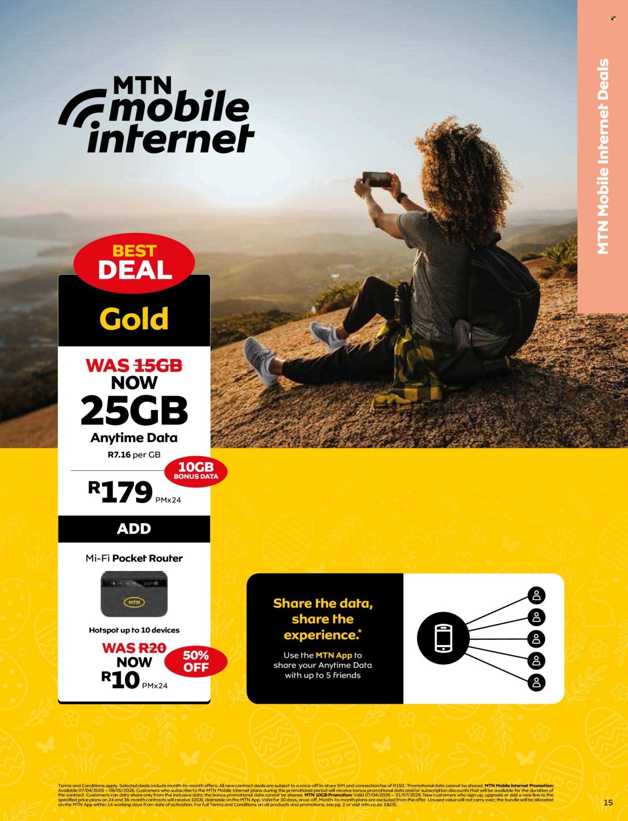 MTN specials - From Tuesday 7 Apr 2026 (2026-04-07 - 2026-05-06) | 15