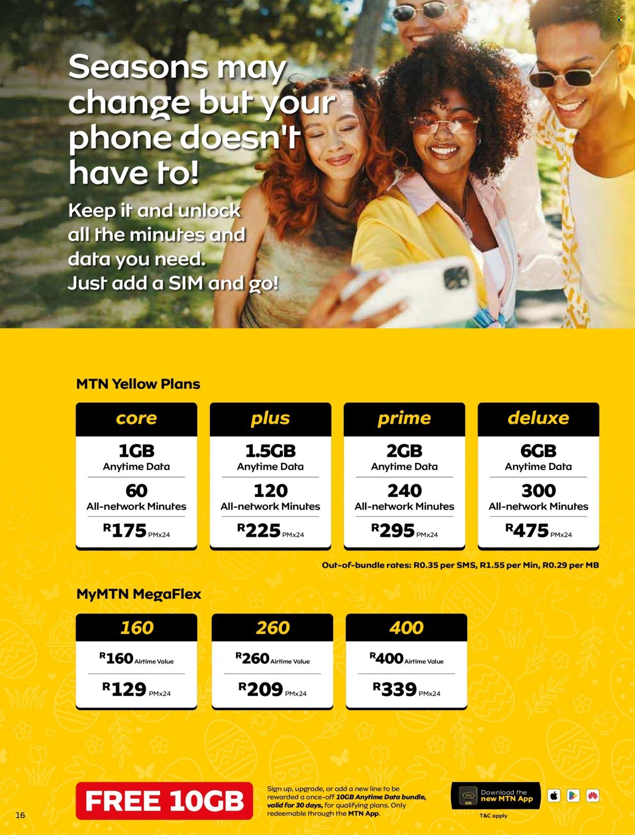 MTN specials - From Tuesday 7 Apr 2026 (2026-04-07 - 2026-05-06) | 16