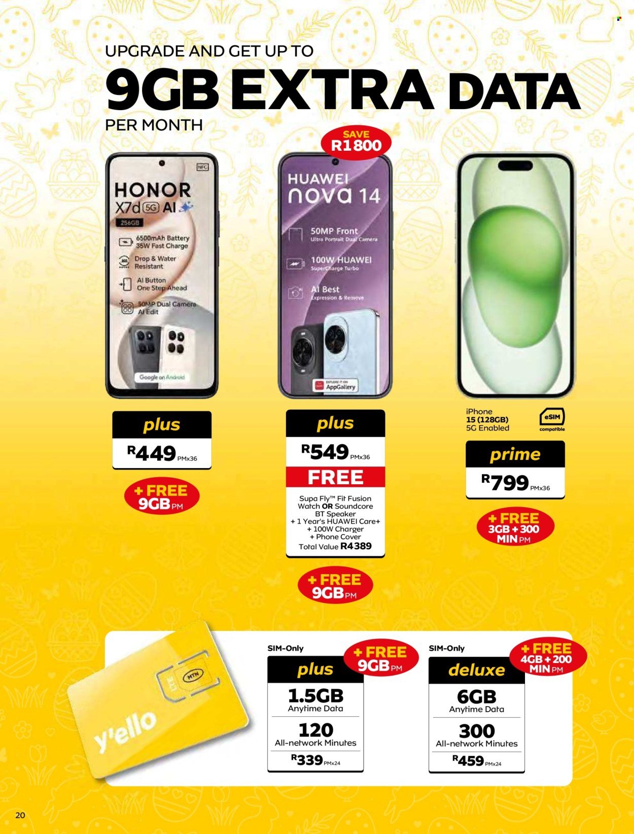 MTN specials - From Tuesday 7 Apr 2026 (2026-04-07 - 2026-05-06) | 20