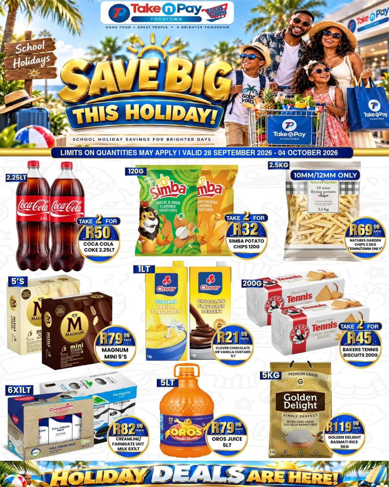 TAKE N PAY specials - From Monday 28 Sept 2026