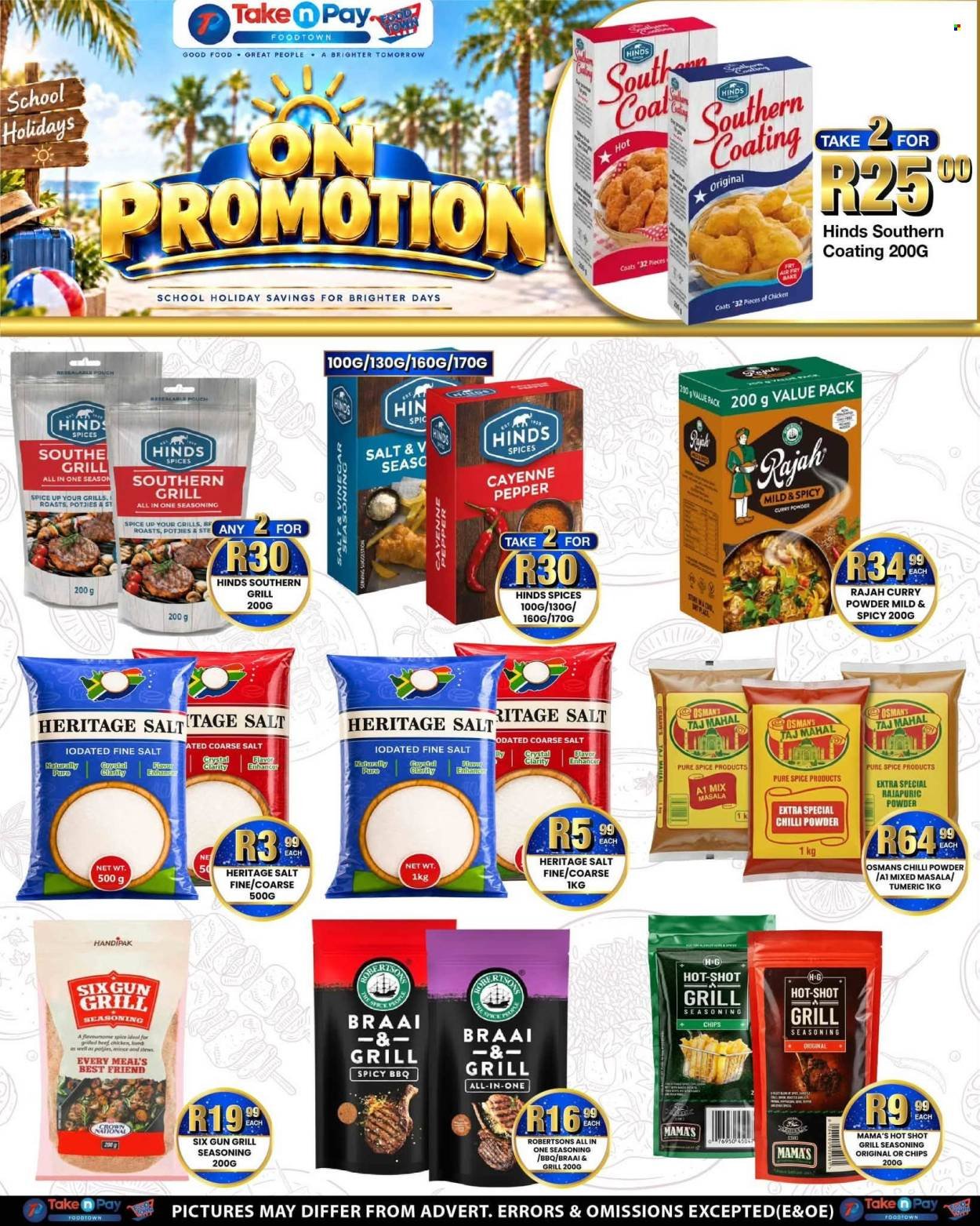 TAKE N PAY specials - From Monday 28 Sept 2026