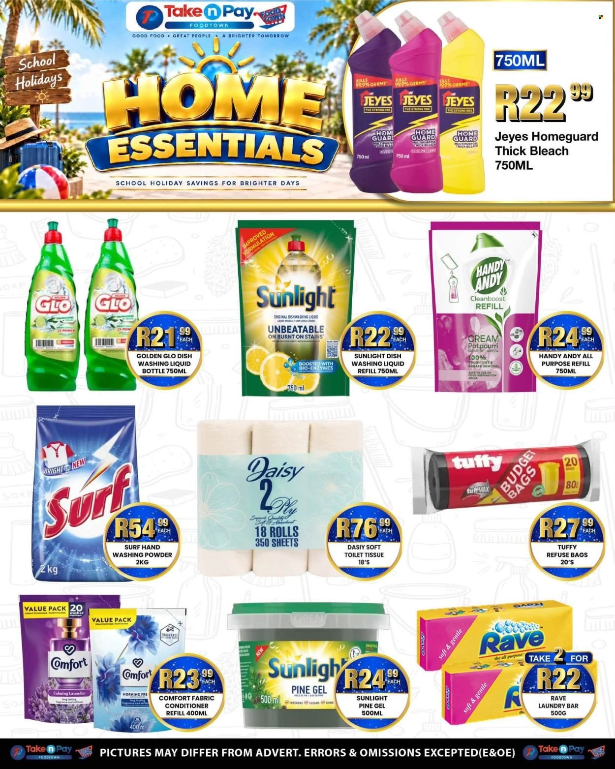 TAKE N PAY specials - From Monday 28 Sept 2026