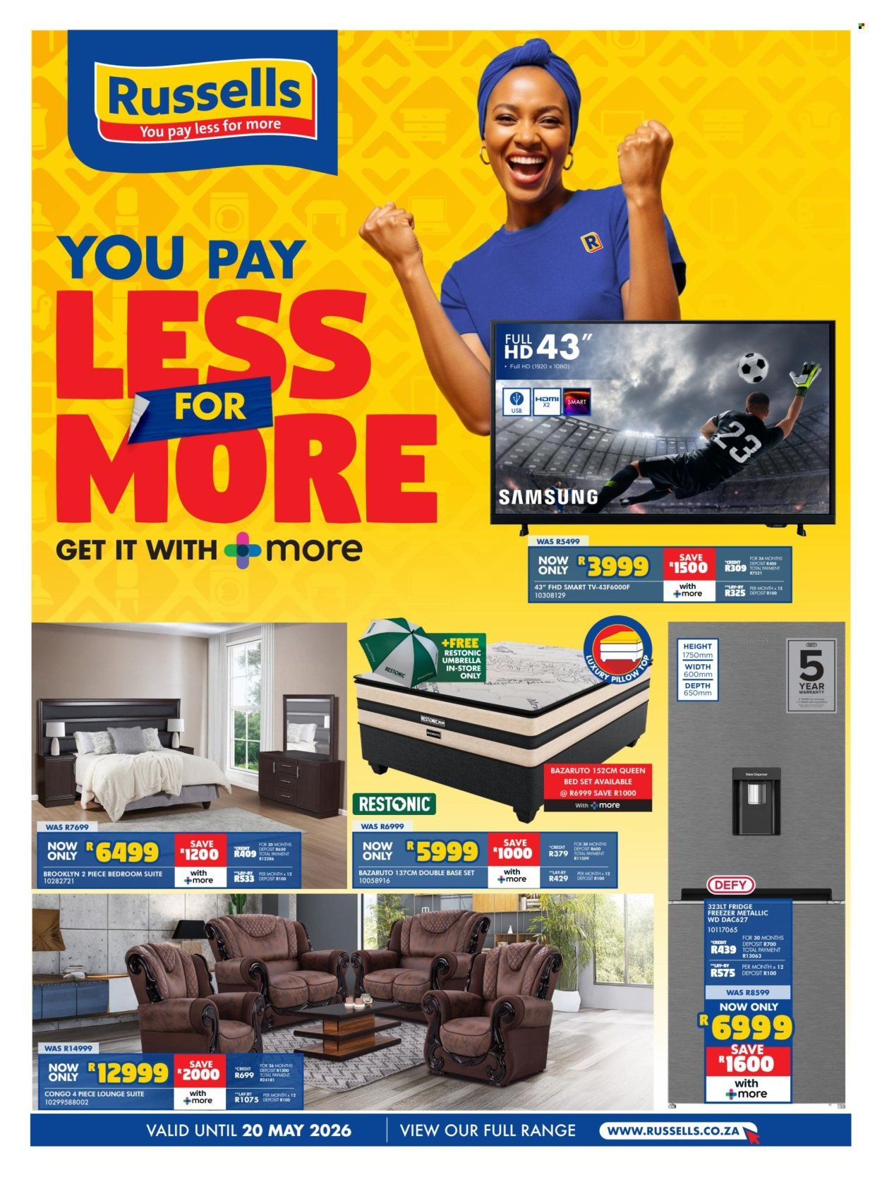 RUSSELLS specials - From Thursday 16 Apr 2026 (2026-04-16 - 2026-05-20) | 1