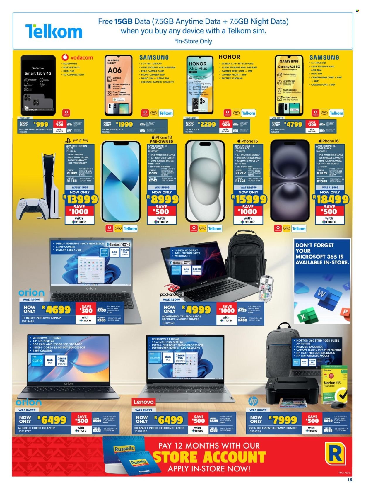 RUSSELLS specials - From Thursday 16 Apr 2026 (2026-04-16 - 2026-05-20) | 15