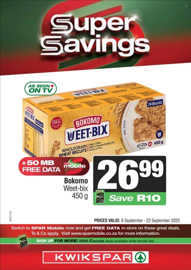 SPAR specials - National Specials (2025-09-08 - 2025-09-22) | 1