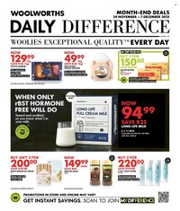 WOOLWORTHS specials - Daily Difference (2025-11-24 - 2025-12-07)