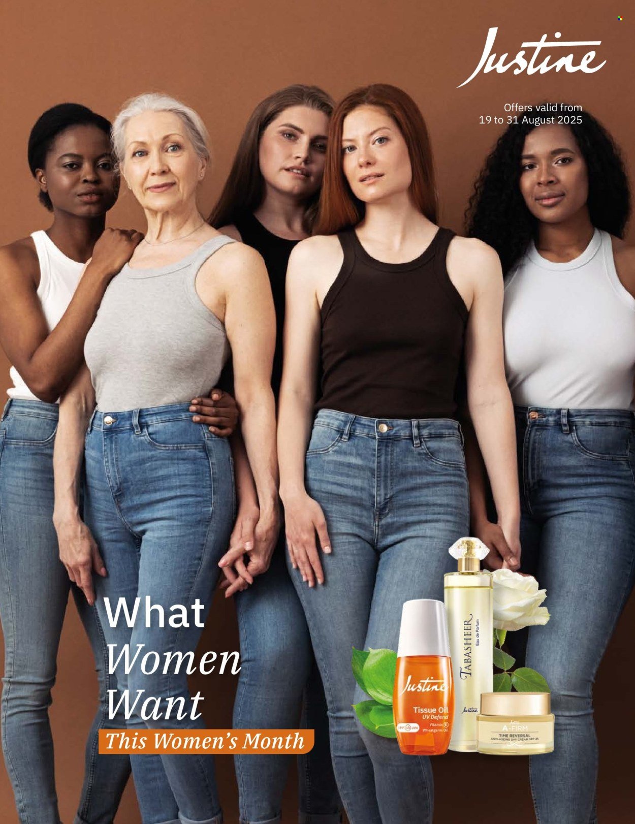 JUSTINE specials - WHAT WOMEN WANT (2025-08-19 - 2025-08-31) | 1