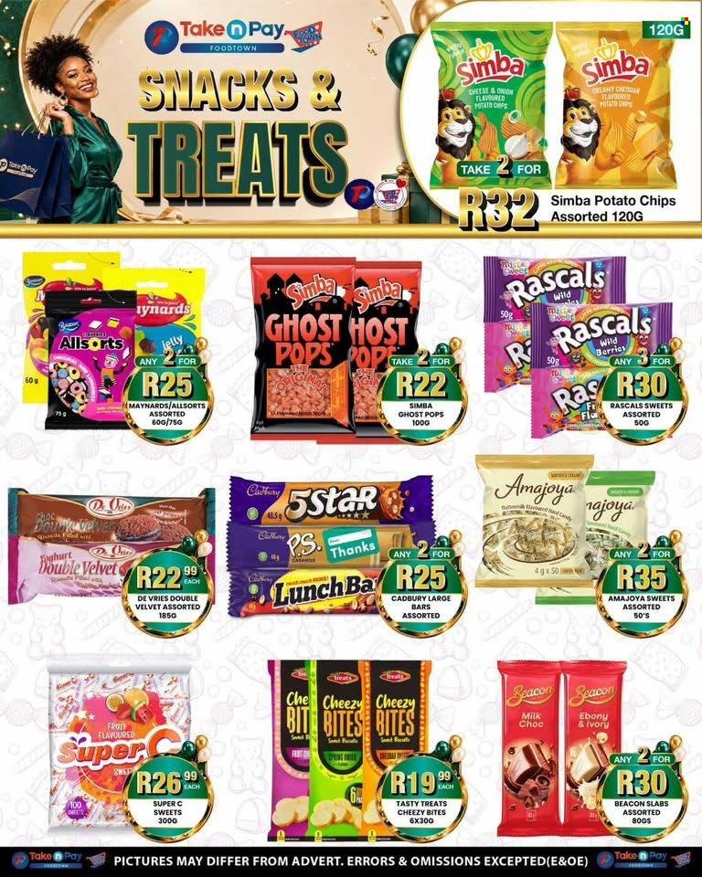 TAKE N PAY specials - From Monday 31 Aug 2026