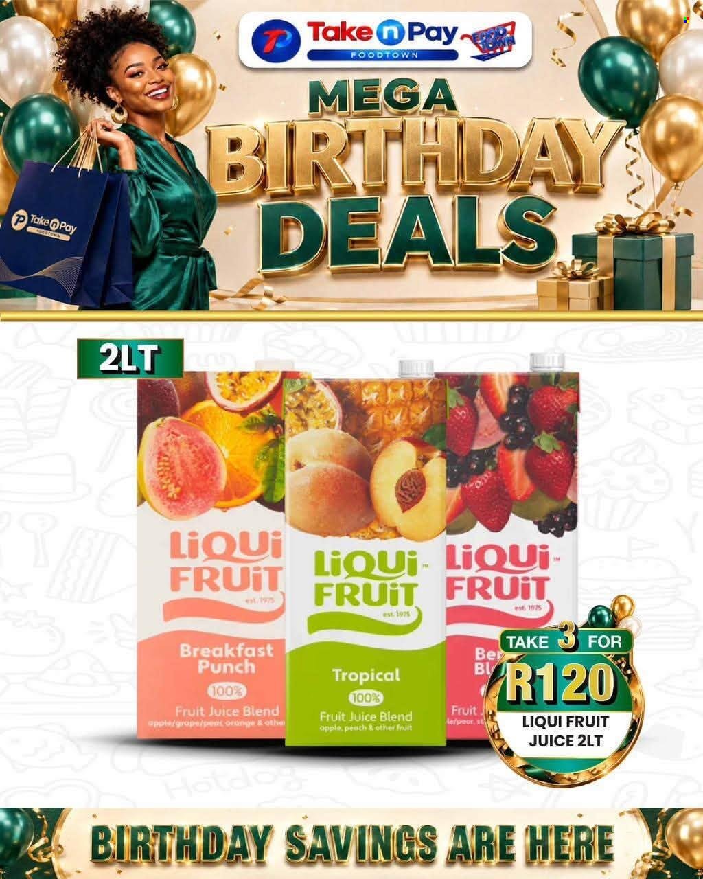 TAKE N PAY specials - From Monday 31 Aug 2026