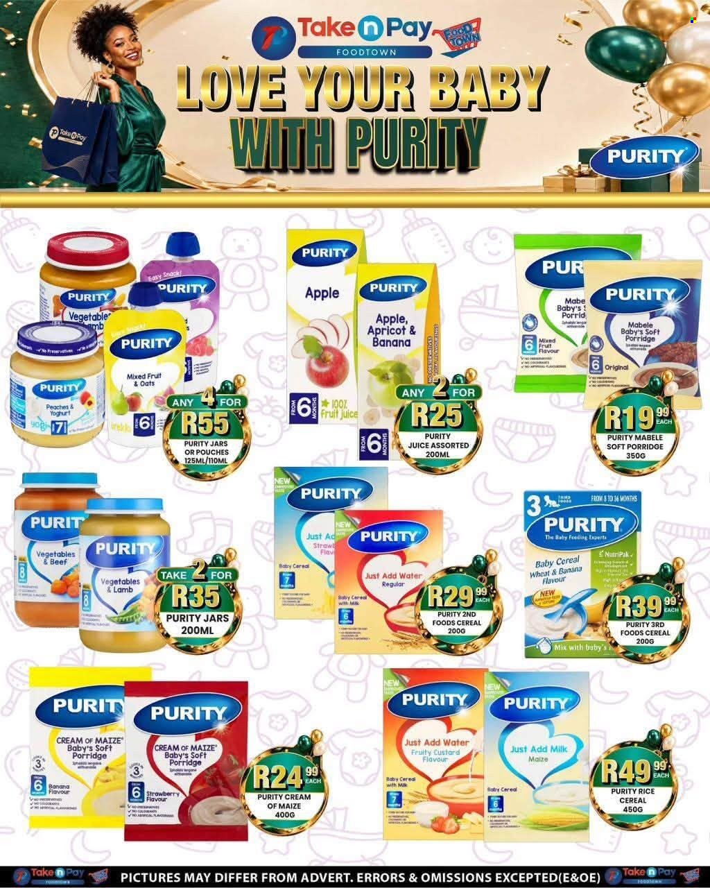 TAKE N PAY specials - From Monday 31 Aug 2026